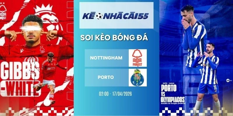Kèo Nhà Cái Nottingham vs Porto – C2, 17/04/2026