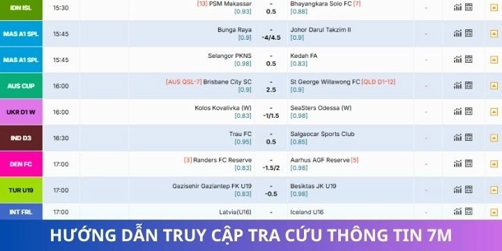 Hướng dẫn thao tác tra cứu nhanh tại 7m cho người mới