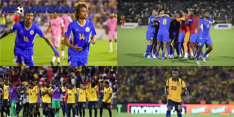 Đội hình thi đấu dự kiến của hai đối thủ Ecuador và Curacao