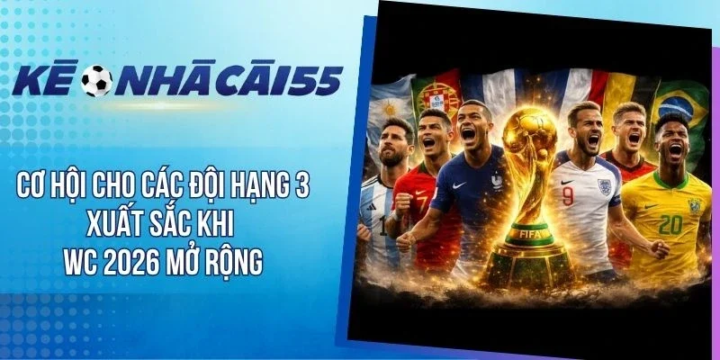 Cơ Hội Cho Các Đội Hạng 3 Xuất Sắc Khi WC 2026 Mở Rộng