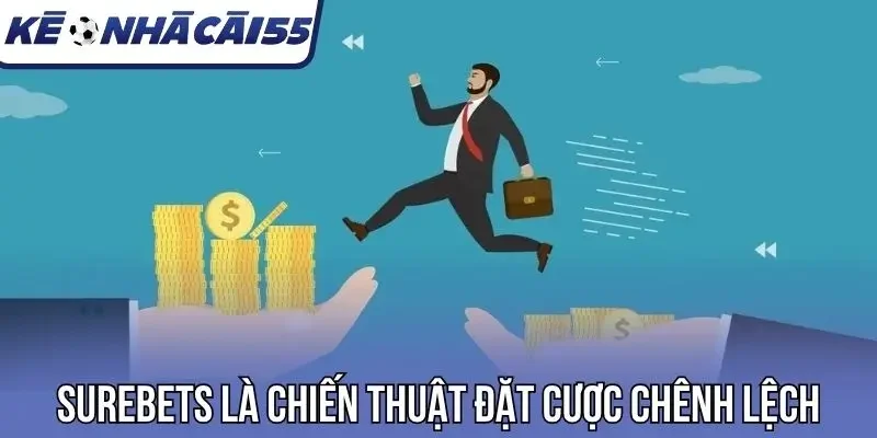 Surebets là chiến thuật đặt cược chênh lệch
